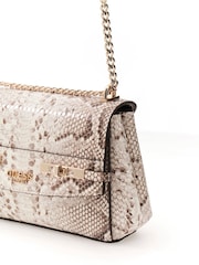 Guess Natural Melinda Mini Covertible Crossbody Flap Bag - Obraz 3 z 4