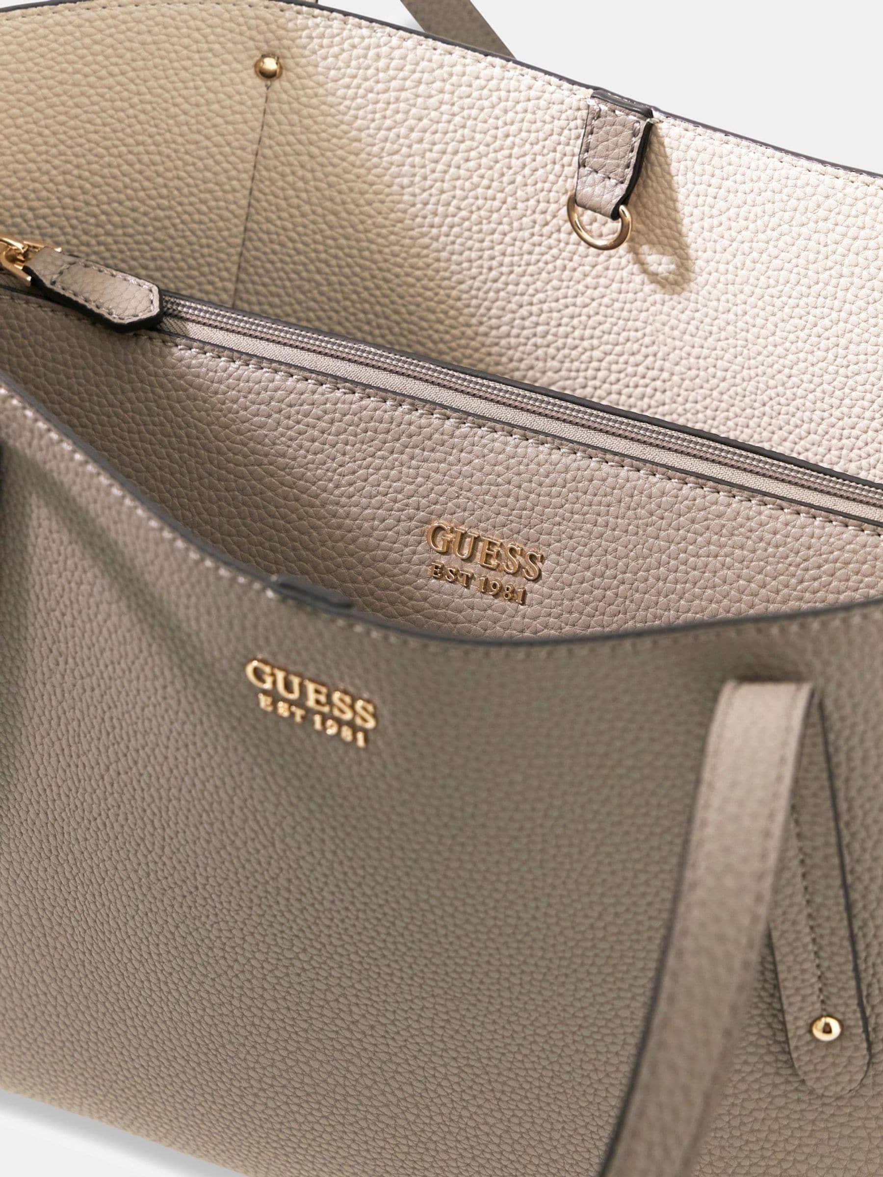 Buy Guess Brown Brenton 2 In 1 Tote Bag from Next USA