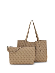 Guess Cream Brenton 2 In 1 Tote Bag - Image 1 of 2