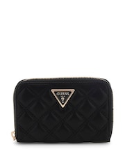 Guess Giully Ii Slg Medium Zip Around Black Bag - Image 1 of 4