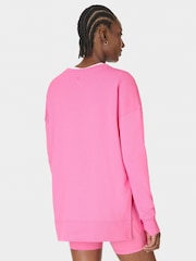 Sweaty Betty Pink After Class Longline Sweatshirt - Image 2 of 8