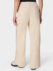 Sweaty Betty Cream Explorer Wide Leg Trousers - Image 4 of 7