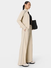 Sweaty Betty Cream Explorer Wide Leg Trousers - Image 6 of 7