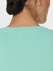 Sweaty Betty Green After Class Longline Sweatshirt - Image 3 of 9