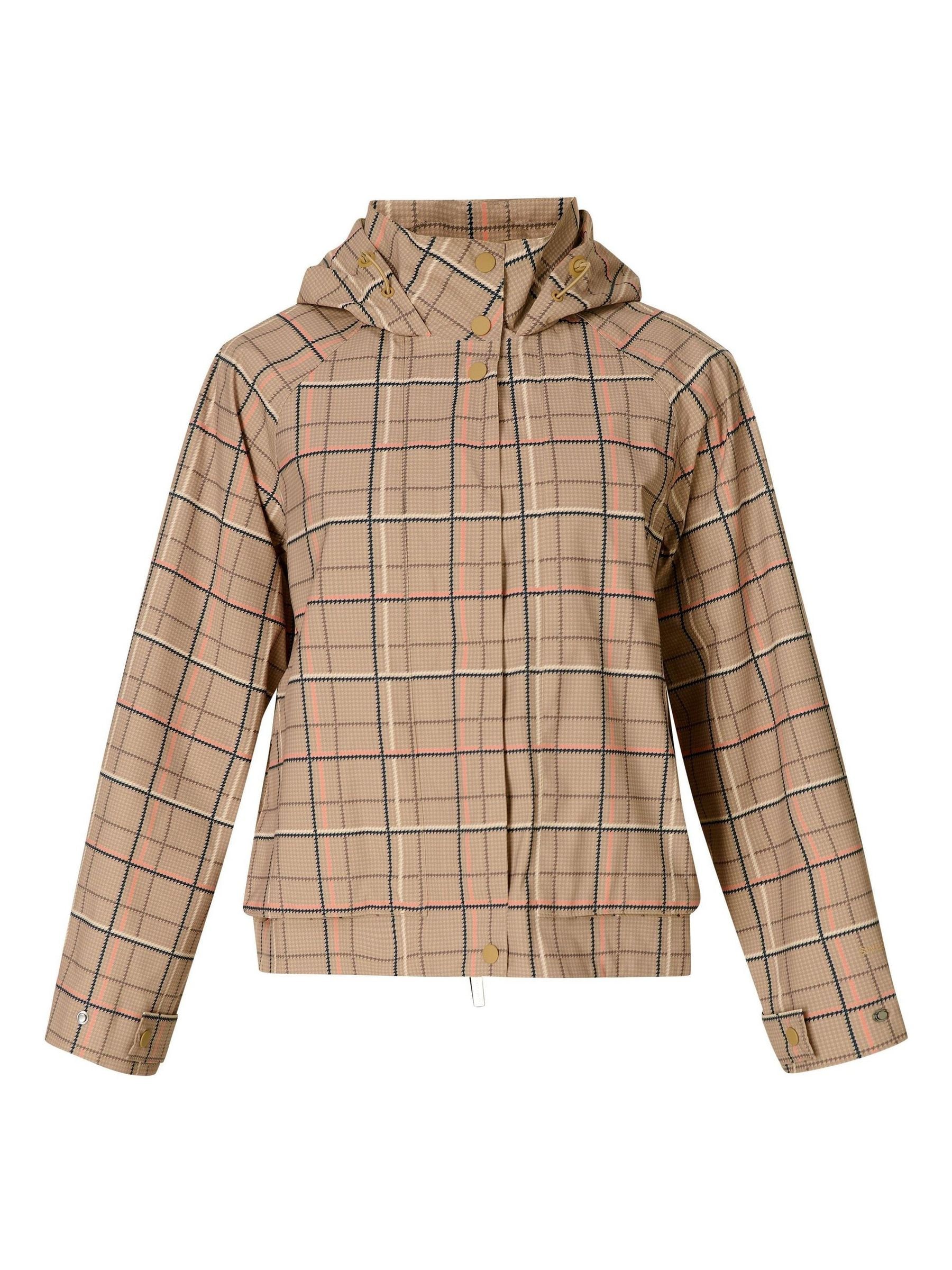 Buy Sweaty Betty Brown Motion Waterproof Cropped Jackets from the