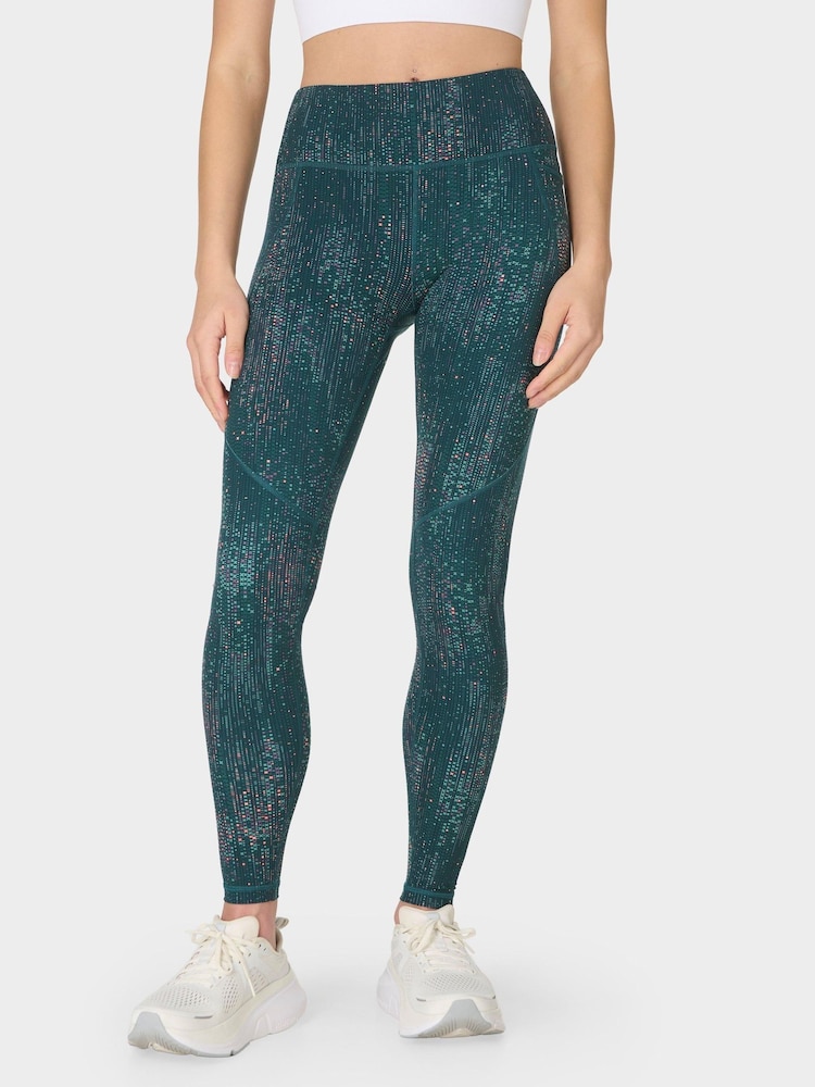 Sweaty Betty Forest Green Power Workout Leggings - Image 2 of 8 Sweaty Betty Forest Green Power Workout Leggings - Image 2 of 8