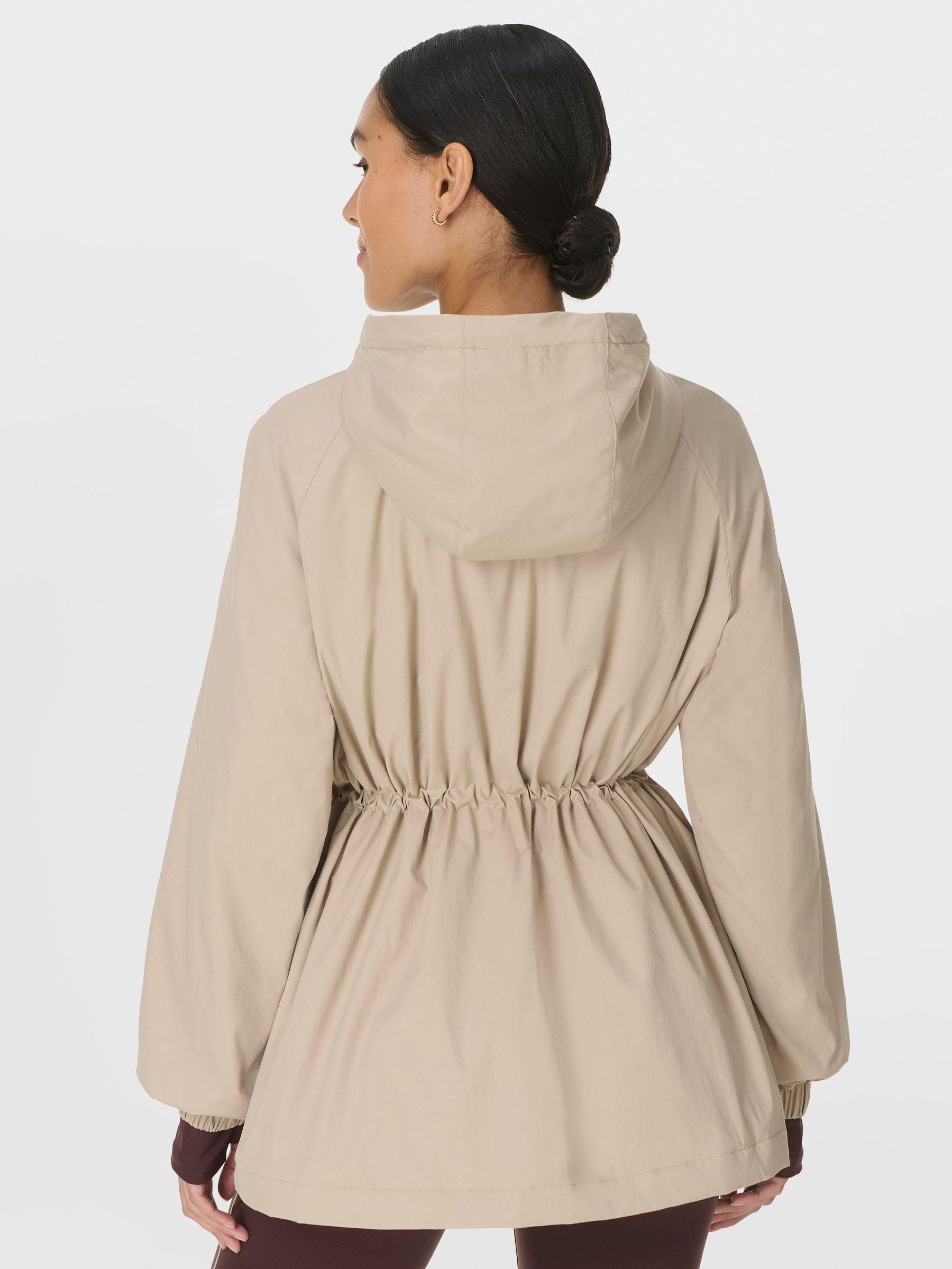 Buy Sweaty Betty Natural Swing Parka Coat from the Next UK online shop