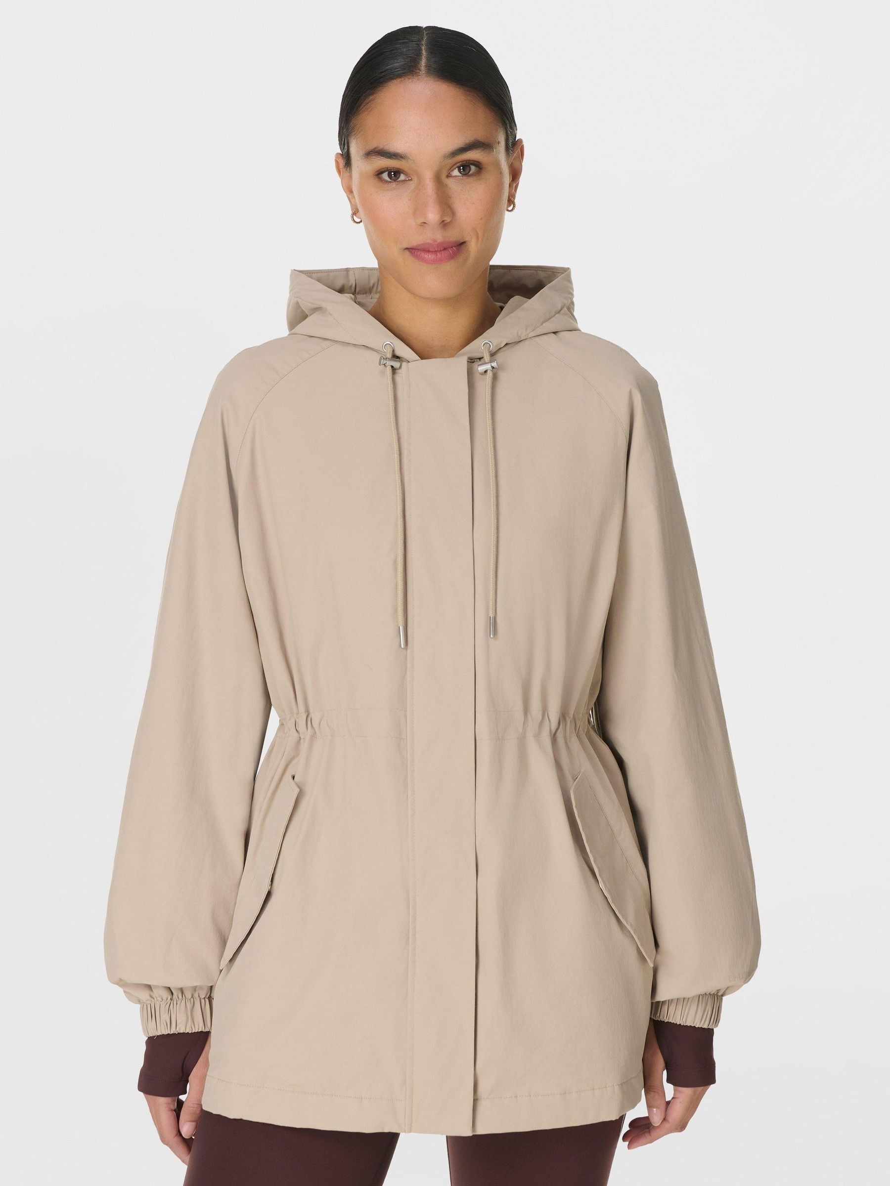 Buy Sweaty Betty Natural Swing Parka Coat from Next USA