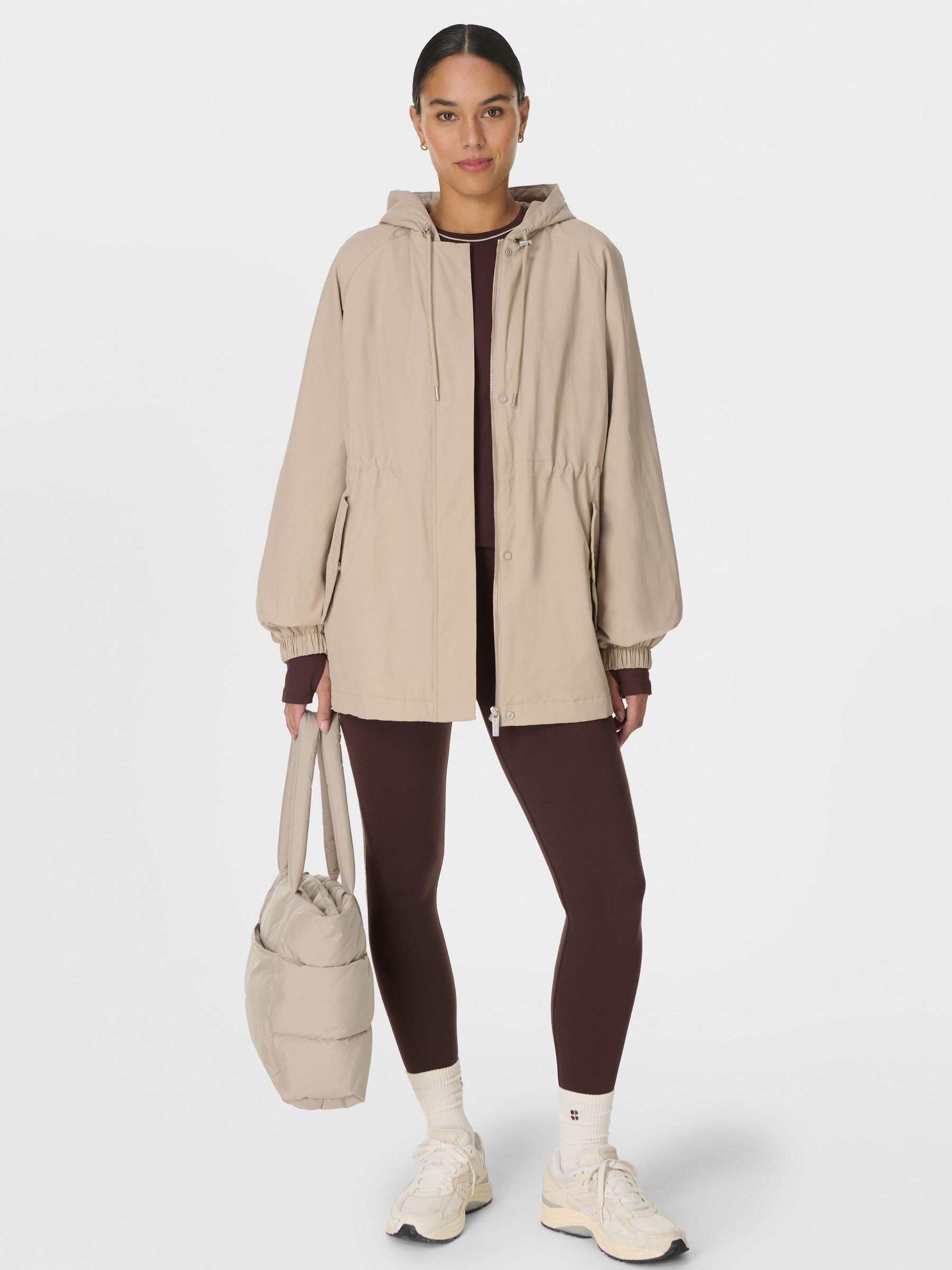 Buy Sweaty Betty Natural Swing Parka Coat from the Next UK online shop