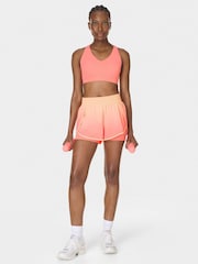 Sweaty Betty Orange Get Set 2-in-1 Multi-Train Shorts - Image 1 of 7