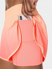 Sweaty Betty Orange Get Set 2-in-1 Multi-Train Shorts - Image 6 of 7