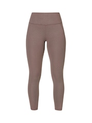 Sweaty Betty Brown All Day Embossed Leggings - Image 8 of 8