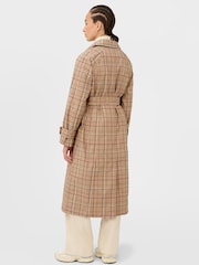 Sweaty Betty Brown Motion Waterproof Trench Jacket - Image 4 of 8