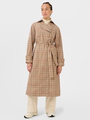 Sweaty Betty Brown Motion Waterproof Trench Jacket - Image 5 of 8