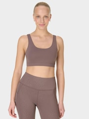 Sweaty Betty Brown All Day Bralette - Image 1 of 6