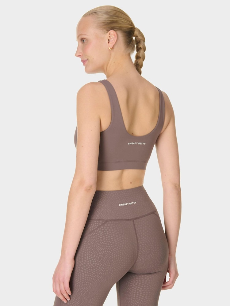 Sweaty Betty Brown All Day Bralette - Image 2 of 6