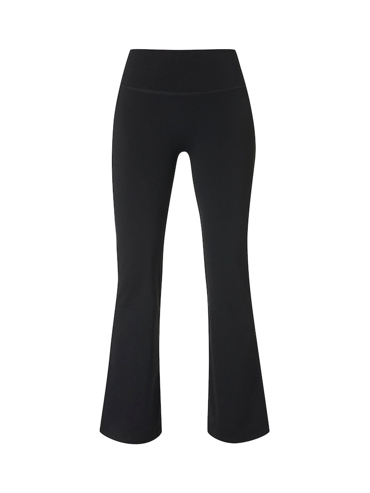 Sweaty Betty Ultimate Studio 30" Ribbed Flare Trousers - Imaginea 8 din 8