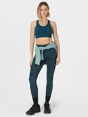Sweaty Betty Blue Power 7/8 Workout Leggings - Image 3 of 9