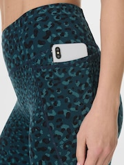 Sweaty Betty Blue Power 7/8 Workout Leggings - Image 7 of 9