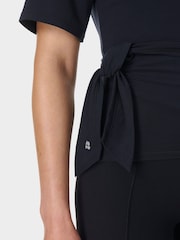 Sweaty Betty Black Soft Flow Studio Wear Your Way T-Shirt - Image 7 of 8
