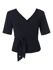 Sweaty Betty Black Soft Flow Studio Wear Your Way T-Shirt - Image 8 of 8