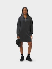 Sweaty Betty Grey Sand Wash Half Zip Dress - Image 1 of 6