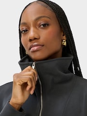 Sweaty Betty Grey Sand Wash Half Zip Dress - Image 3 of 6