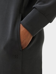 Sweaty Betty Grey Sand Wash Half Zip Dress - Image 4 of 6