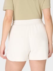 Sweaty Betty Beige Wash Cloud Weight High-Waisted Shorts - Image 2 of 6