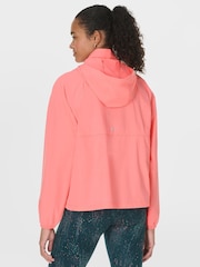 Sweaty Betty Pink Runners High Packaway Jacket - Image 3 of 9