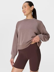 Sweaty Betty Brown Power 6" Biker Shorts - Image 1 of 8