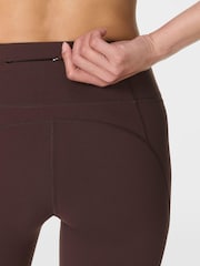 Sweaty Betty Brown Power 6" Biker Shorts - Image 5 of 8