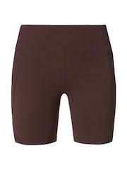 Sweaty Betty Brown Power 6" Biker Shorts - Image 8 of 8