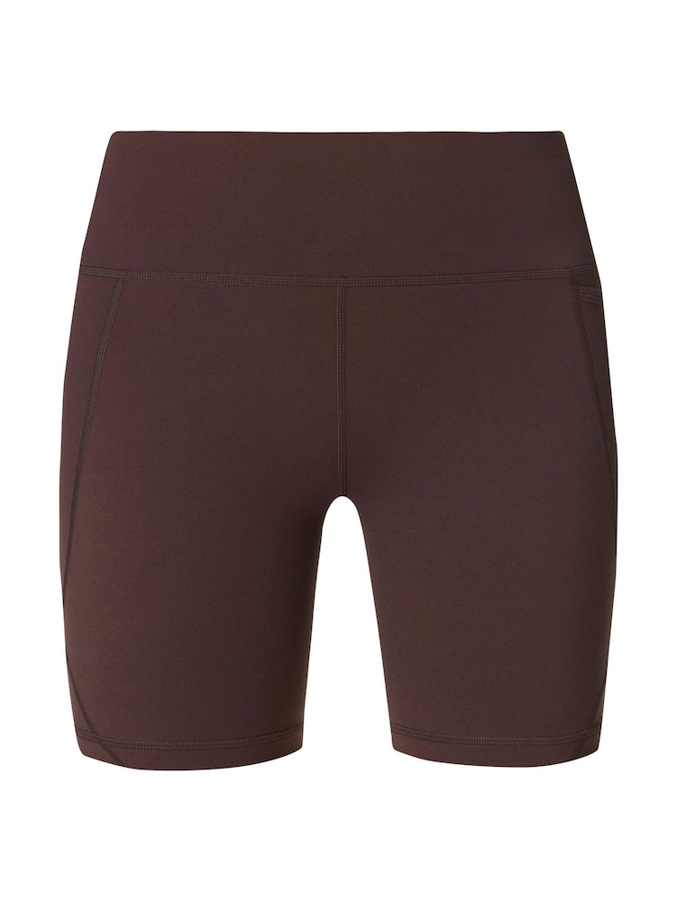 Sweaty Betty Brown Power 6" Biker Shorts - Image 8 of 8