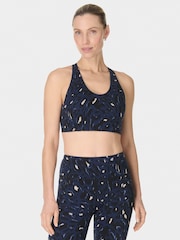Sweaty Betty Blue Power Racer Bra - Image 1 of 7