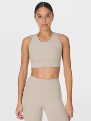 Sweaty Betty Brown Ultimate Move Marl Sports Bra - Image 2 of 7