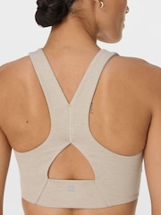 Sweaty Betty Brown Ultimate Move Marl Sports Bra - Image 5 of 7