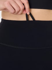 Sweaty Betty Black Ultimate Studio 7/8 Ribbed Leggings - Image 2 of 7