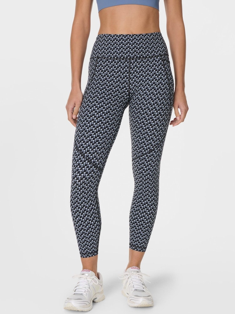 Sweaty Betty Dark Blue Power 7/8 Workout Leggings - Image 1 of 10