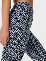 Sweaty Betty Dark Blue Power 7/8 Workout Leggings - Image 4 of 10