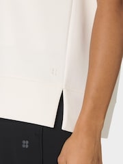 Sweaty Betty Wash Cloud Weight Half Zip Sleeveless Pullover Sweat Top - Bild 4 von 6