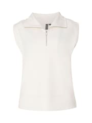 Sweaty Betty Wash Cloud Weight Half Zip Sleeveless Pullover Sweat Top - Bild 6 von 6