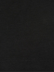 Sweaty Betty Black Elevated Cotton Longline T-Shirt - Image 7 of 7