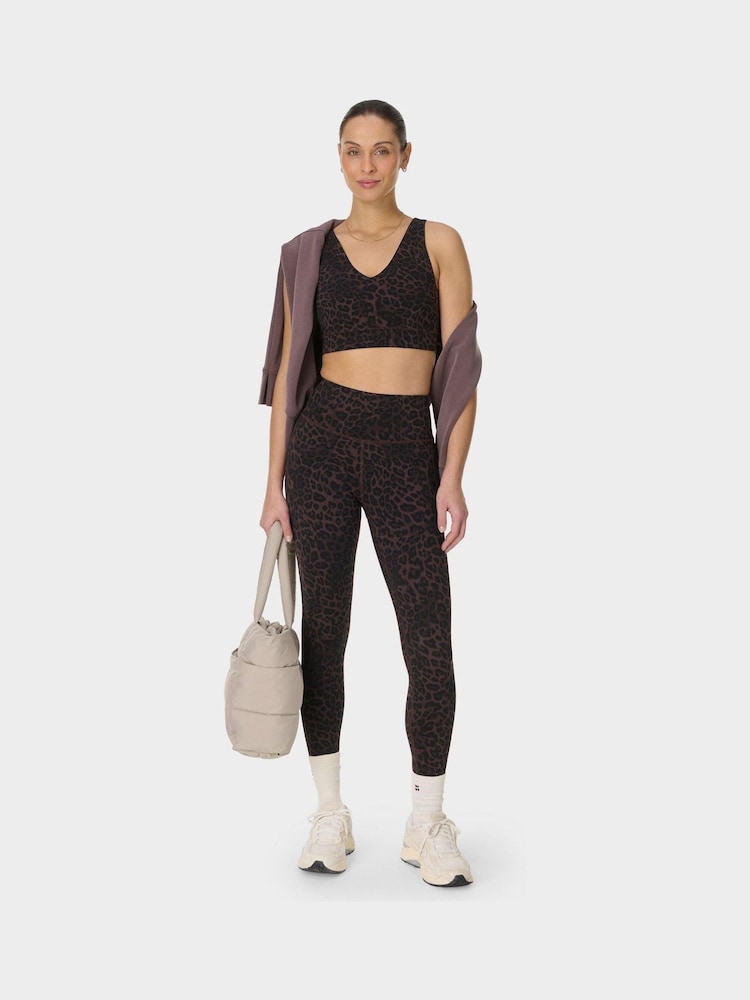 Sweaty Betty Brown Ultimate Studio Voop Bra - Image 2 of 6