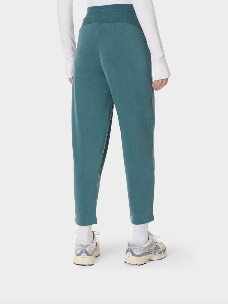Sweaty Betty Green Sand Wash Rib Mix Tapered Joggers - Image 2 of 6 Sweaty Betty Green Sand Wash Rib Mix Tapered Joggers - Image 2 of 6