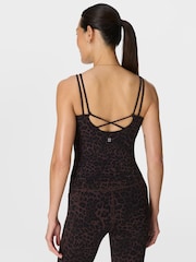 Sweaty Betty Brown Ultimate Studio Strappy Tank - Image 3 of 7