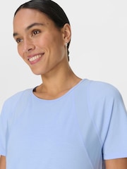 Sweaty Betty Blue Breathe Easy Mesh T-Shirt - Image 5 of 7