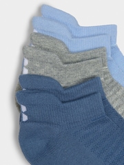 Sweaty Betty Blue Workout Trainers Socks 3 Pack - Image 3 of 3