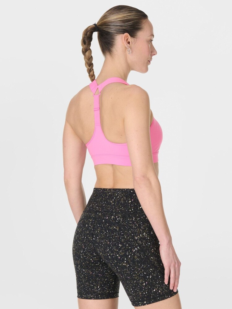 Sweaty Betty Pink Power Medium Support Seam-Free Bust Bra - Image 2 of 6