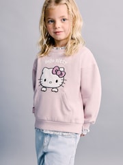 Mango Pink Hello Kitty Sweatshirt - Image 1 of 5